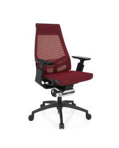 GENIDIA SMART BLACK | tissu maille - Siège de bureau de qualité professionnelle