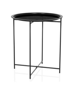 ALLRUND | métal avec motif perforé - Table d'appoint 