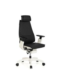 GENIDIA PRO WHITE | Cuir - Siège de bureau haut de gamme
