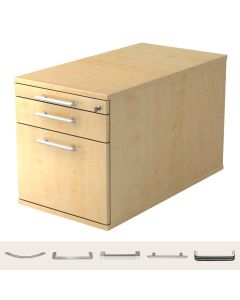 SIGNA TC20 | Caisson à roulettes avec caisson pour dossiers suspendus | Bois - Caisson bureau sur roulettes 