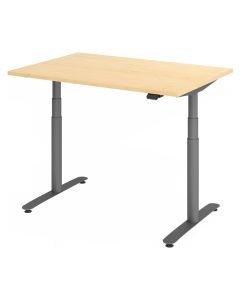 XDLR 12 G | 120x80 | Bureau réglable en hauteur électriquement