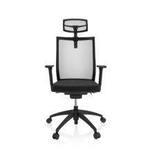 ASPEN PRO - Siège de bureau de qualité professionnelle Noir