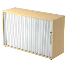 BETA 1732S | Armoire à rideau | 2 OH - Érable poignée de bastingage plastique