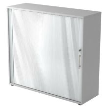 BETA 1733S | Armoire à rideau | 3 OH - Gris poignée de bastingage plastique