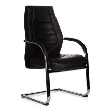 VITORO V - Chaises cantilever Noir
