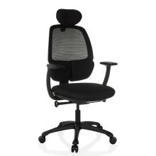 RI-COVER - Siège de bureau de qualité professionnelle Noir