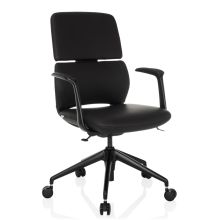 ATMOS DESIGNER - Siège de bureau de qualité professionnelle Noir