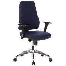 PRO-TEC 200 - Siège de bureau de qualité professionnelle bleu foncé
