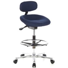 WORK MF - Chaise de comptoir Bleu