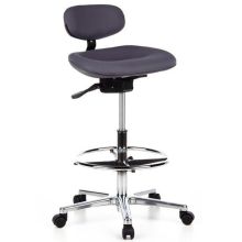 WORK MF - Chaise de comptoir Anthracite