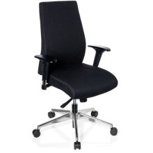 PRO-TEC 250 - Siège de bureau de qualité professionnelle Noir