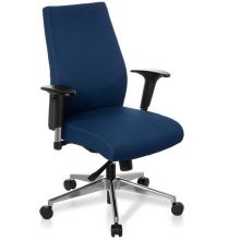 PRO-TEC 250 - Siège de bureau de qualité professionnelle bleu foncé