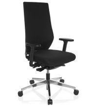PRO-TEC 700 - Siège de bureau de qualité professionnelle Noir
