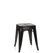 VANTAGGIO - Tabouret de bistrot Noir