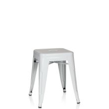 VANTAGGIO - Tabouret de bistrot Blanc