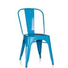 VANTAGGIO COMFORT - Chaise de bistrot bleu clair