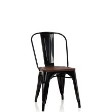 VANTAGGIO COMFORT W - Chaise de bistrot Noir