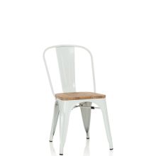 VANTAGGIO COMFORT W - Chaise de bistrot Blanc