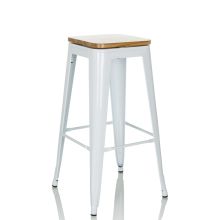 VANTAGGIO HIGH WS - Tabouret de bar Blanc