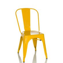 VANTAGGIO COMFORT - Chaise de bistrot jaune