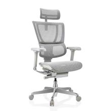 ERGOHUMAN SLIM G GEN2 | tissu maille - Siège de direction de luxe gris clair