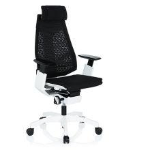 GENIDIA PRO WHITE - Siège de bureau haut de gamme Noir
