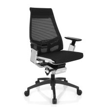 GENIDIA SMART WHITE CM | tissu maille - Siège de bureau de qualité professionnelle 