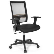 OFFICE R8 - Siège de bureau à domicile Noir