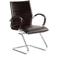 PARMA V - Chaises cantilever Marron