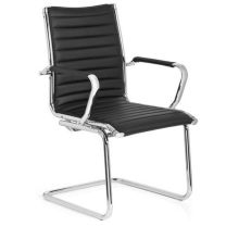 VEMONA V - Chaises cantilever Noir