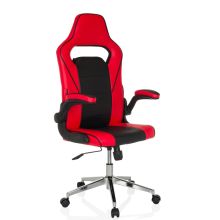 GAME SPORT PRO - Fauteuil Gamer Noir/Rouge