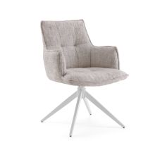 Tavaro - Chaise de salle à manger Beige