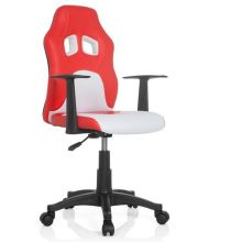 TEEN GAME AL - Chaise pivotante pour des enfants rouge / blanc