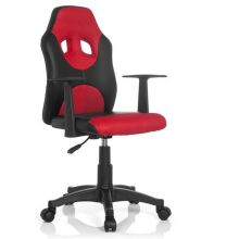 KID GAME AL - Chaise pivotante pour des enfants Noir / Rouge