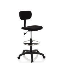 TOP WORK 05 - Chaise de comptoir Noir