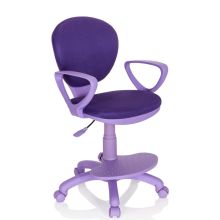 KID COLOUR - Chaise pivotante pour des enfants Mauve