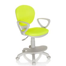 KID COLOUR G1 - Chaise pivotante pour des enfants vert / gris
