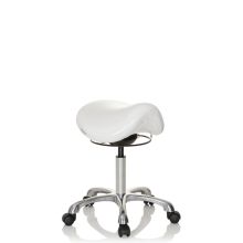 ORTHO SIT - Tabouret de selle Blanc