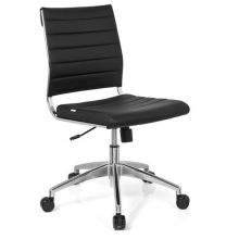 TRISHA - Siège de bureau de qualité professionnelle Noir