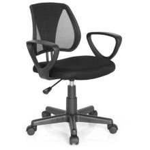 KIDDY CD - Chaise pivotante pour des enfants Noir