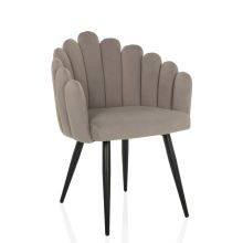 SCALLORE - Chaise de salle à manger Gris