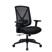 Mirou - Siège de bureau de qualité professionnelle Noir