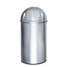 PUSH 50L | 50L - Poubelle Chrome