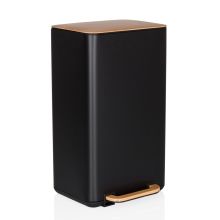 CLEAN NATURA | 30 l - Poubelle Noir