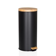 CLEAN BAMBOO | 30 l - Poubelle Noir