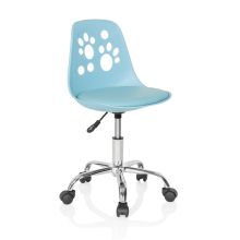FANCY I - Chaise pivotante pour des enfants turquoise