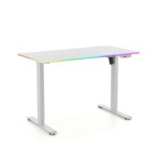 Worktime Kid | 120x60 - Bureau réglable en hauteur électriquement Blanc