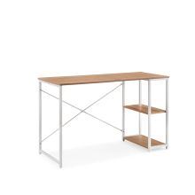 Easy Up2 | 120x48 - Bureau Blanc/Chêne