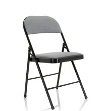 TUDELA II tissu - Chaise pliante gris clair