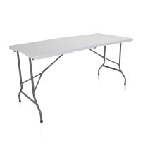 EASY UP MULTI II | 152x70 - Table pliante Blanc